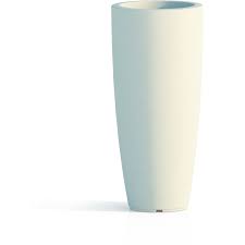 VASO ALTO IN RESINA MONACIS STILO ROUND  H 70 cm. VARI COLORI Colore: Grey