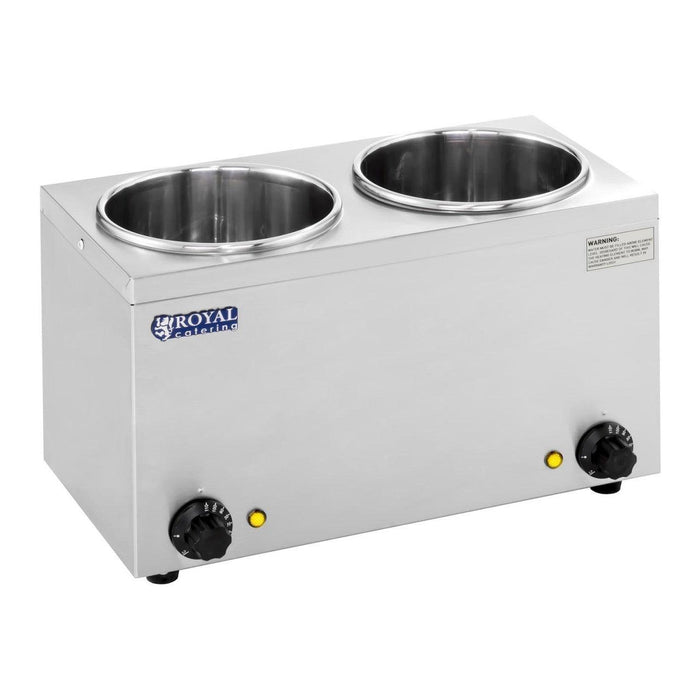 Dosatore per zuppe - 2 x 2,75 litri - 300 watt acciaio inox 14_0000149