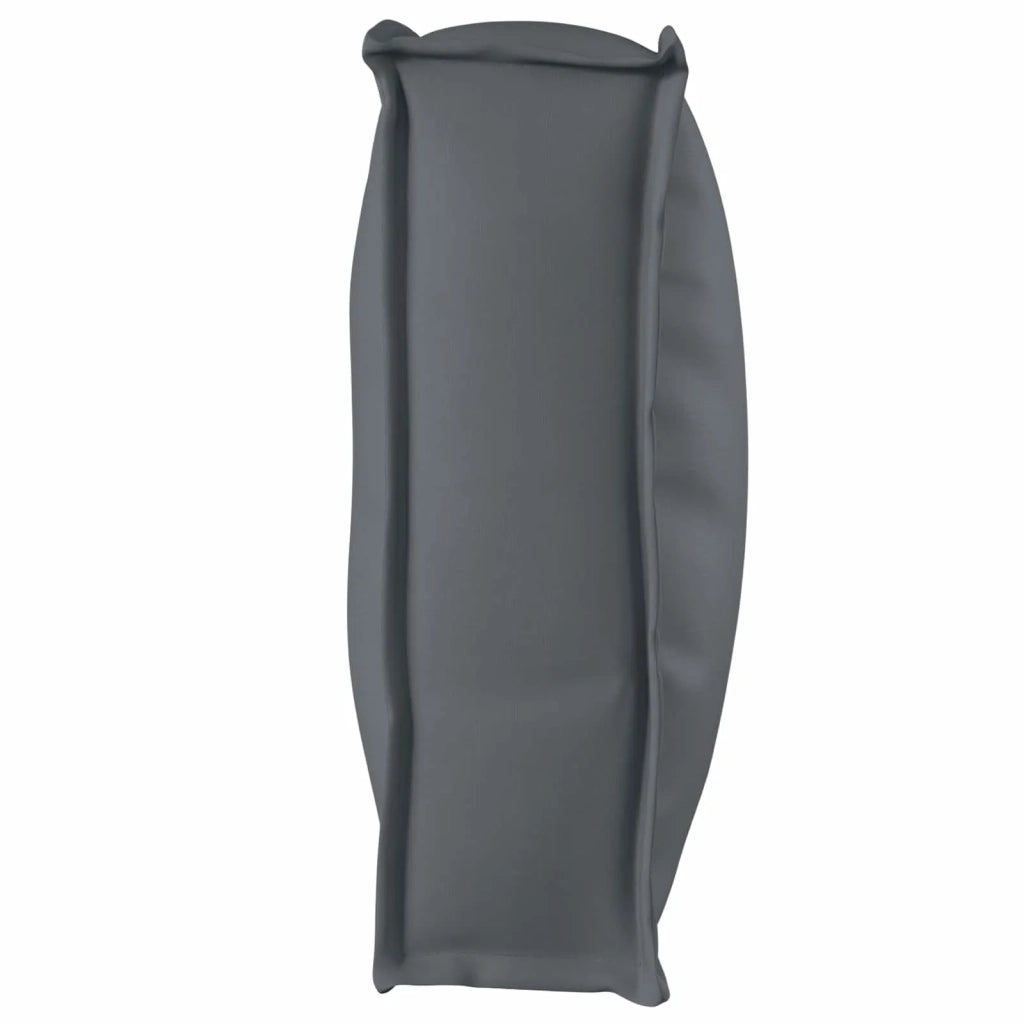 Cuscino Antracite 120 x 40 x 12 cm Tessuto Oxford 42001538