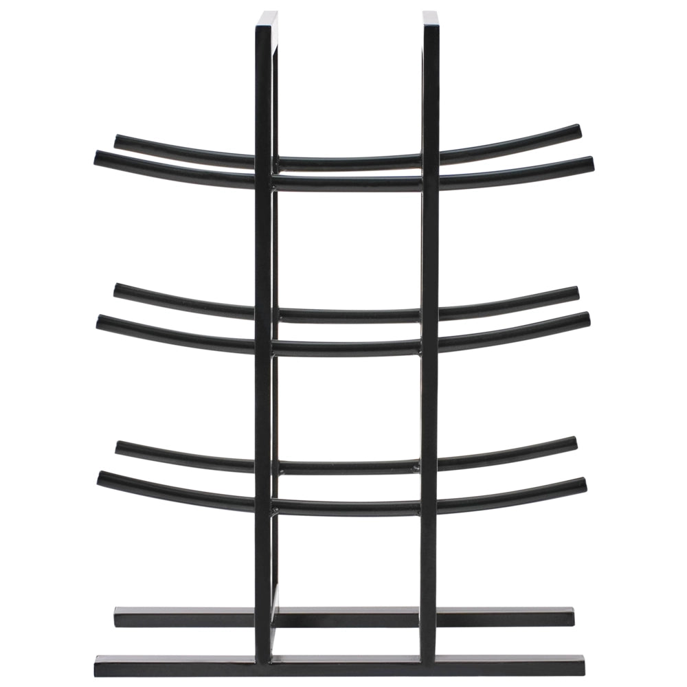 Portabottiglie irregolare in ferro per bottiglie Nero stile moderno