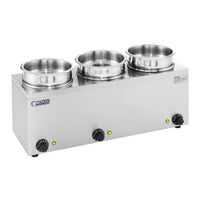 Dosatore per zuppa 3 x 2,75 litri 450 watt acciaio inox 14_0000150