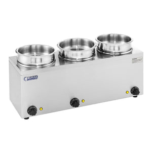 Dosatore per zuppa 3 x 2,75 litri 450 watt acciaio inox 14_0000150