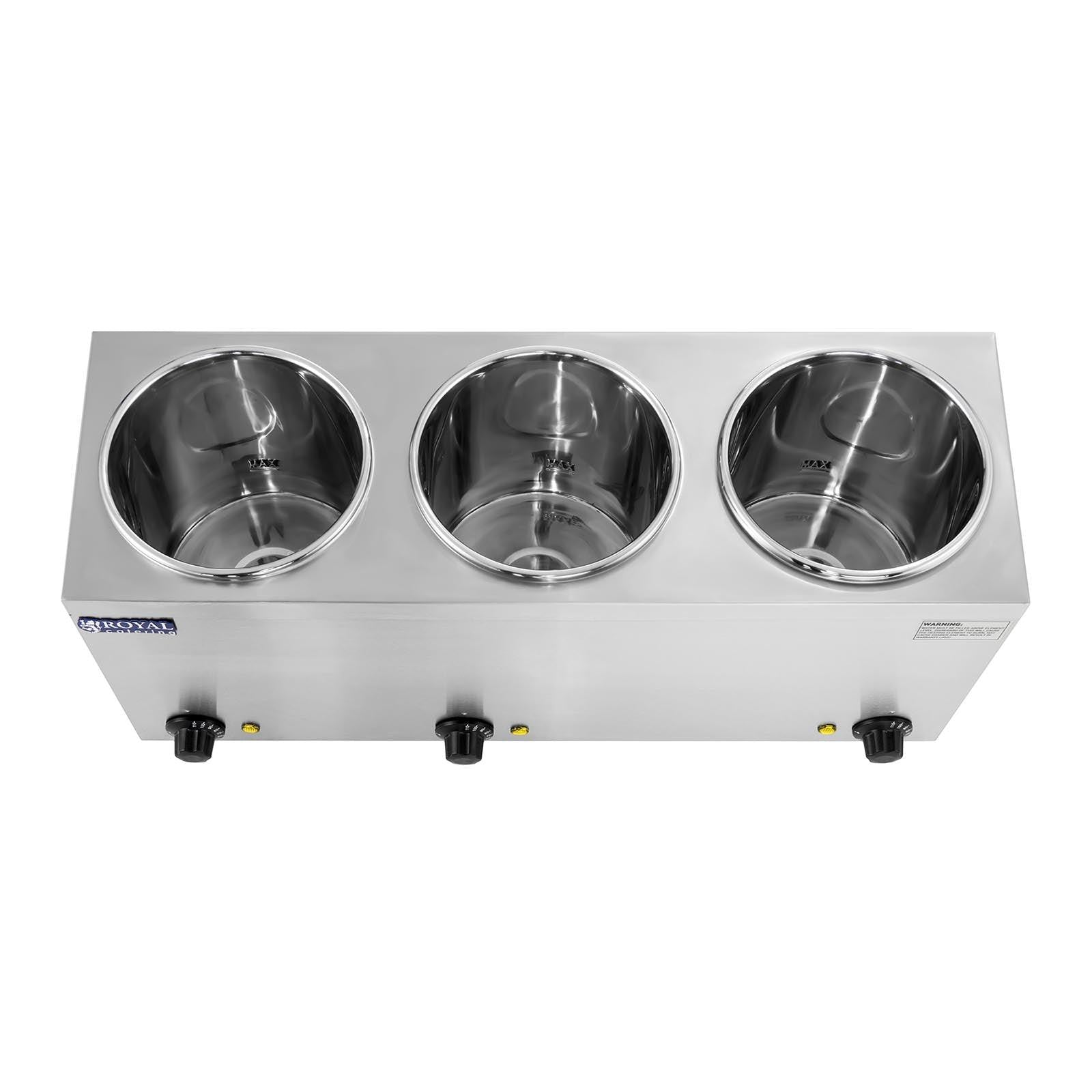Dosatore per zuppa 3 x 2,75 litri 450 watt acciaio inox 14_0000150