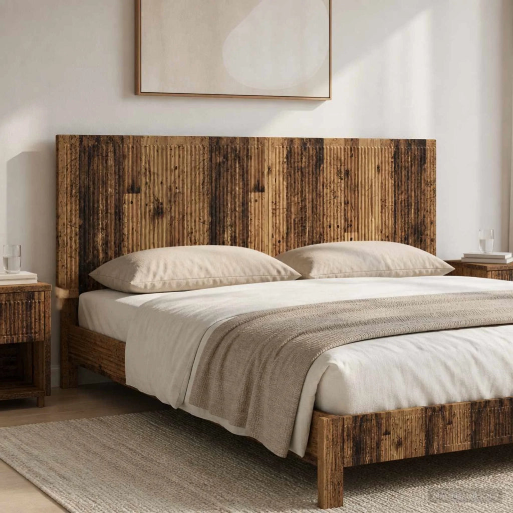 Testiera da Muro EDE Legno antico Legno ingegnerizzato 896073