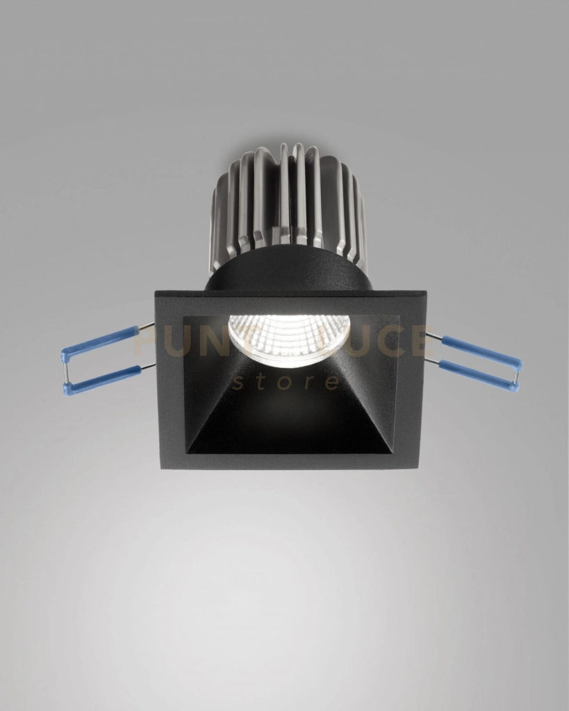 TOODLE FARETTO INCASSO QUADRATO 4000K 1270LM 11W NERO DIMMERABILE