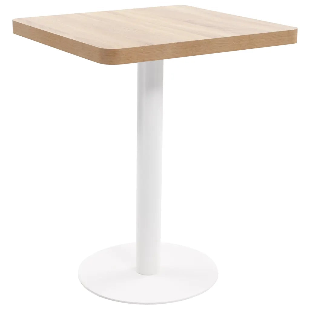 Tavolo da Bistrot Marrone Chiaro 60x60 cm in MDFcod mxl 106881