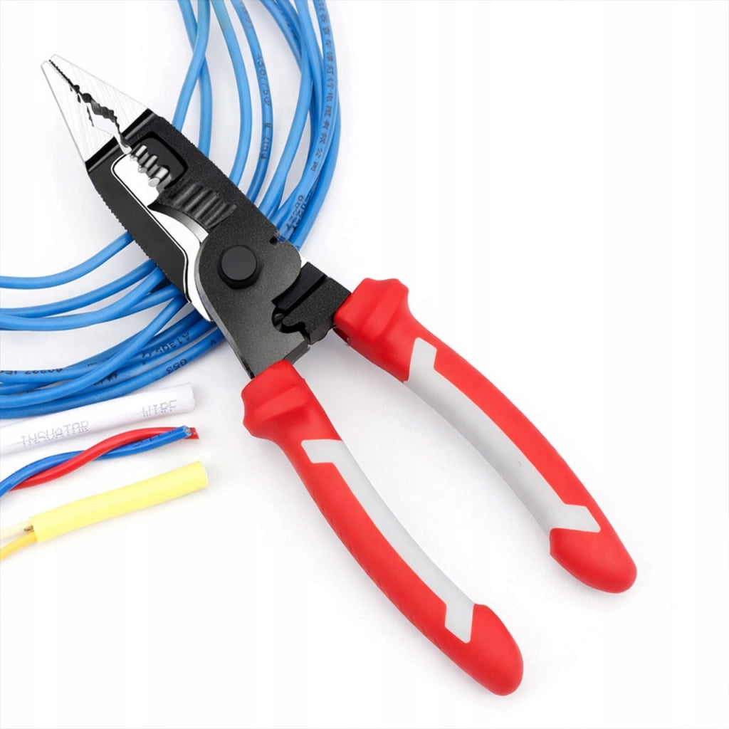 Pinza Elettricista 9 in 1 – Multiuso 215 mm | Acciaio Cr-V, Manico Antiscivolo