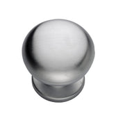 POMOLO OTTONE CIPOLLA  D 63MM  143 CROMO SAT