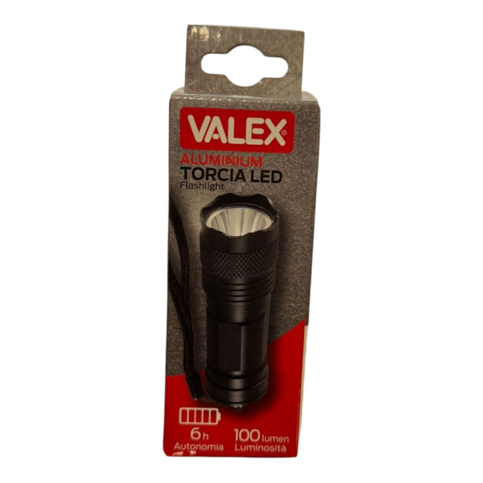 VALEX - TORCIA LED IN ALLUMINIO FLASHLIGHT