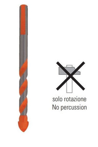 Punta specifica per ceramica - Misura: Ã¸ 5 x 82 mm