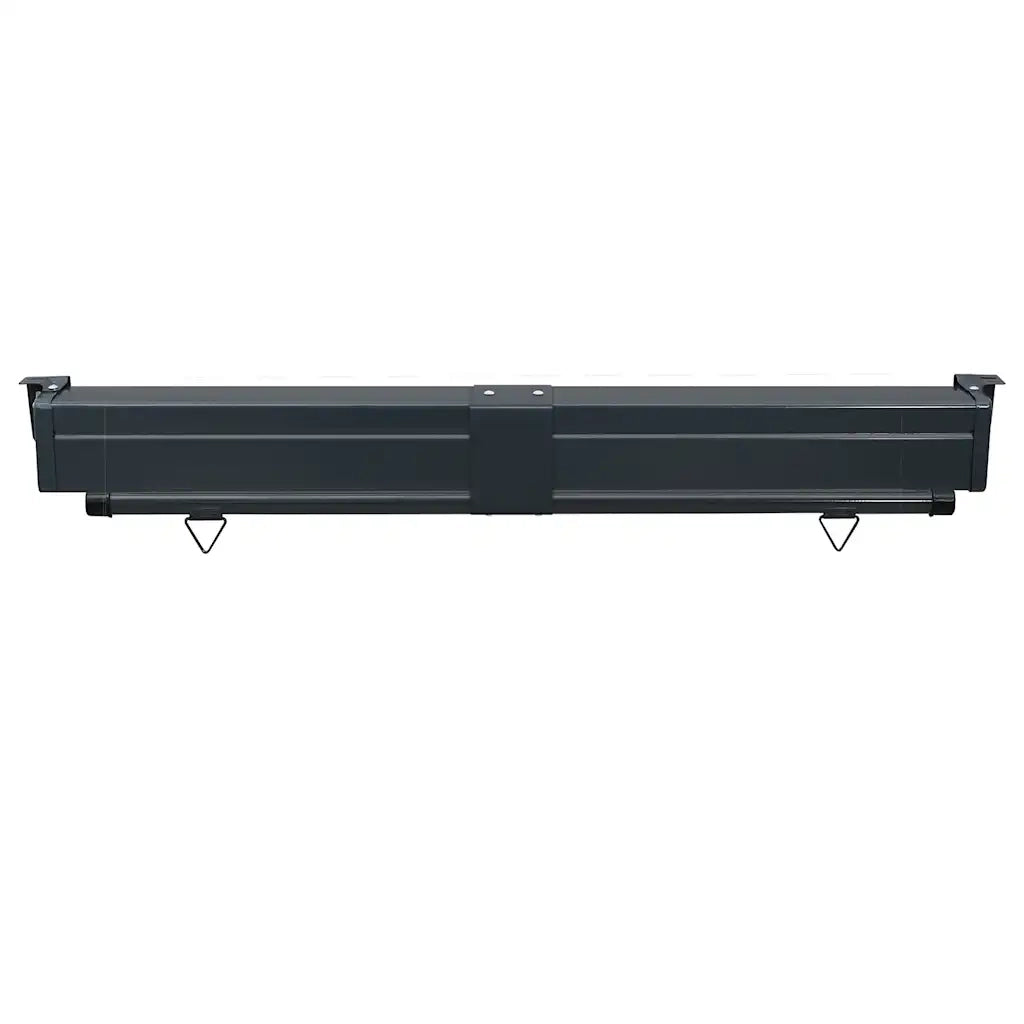 Tenda Laterale per Terrazzo 140x250 cm Nera cod mxl 21521