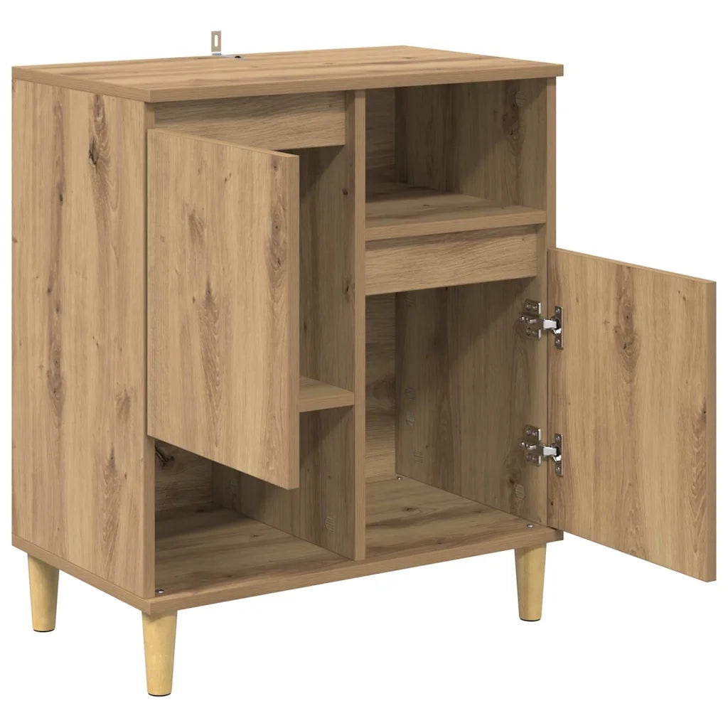 Credenza-Buffet-Armadio da cucina rovere artigianale 35 x 60 x 70 cm Legno multistrato