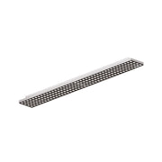 Plafoniera o Sospensione LED da Ufficio GPL Bianco Opaco, Diffusore Nero UGR <19, Potenza 28W-40W con Opzione Biemissione Luce - Gealuce