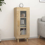 Credenza Rovere Sonoma 34,5x34x90 cm in Legno Multistrato cod mxl 19763
