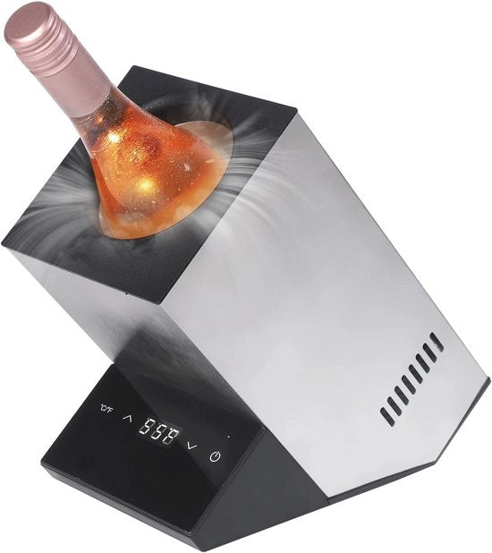 Emicemmer elettrico - Ideale per vino rosso e bianco o champagne - Acciaio inossidabile con display a LED