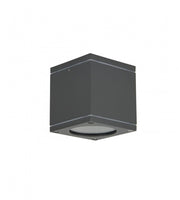 Plafoniera esterna spot GU10 grigio scuro IP54 SU-MA