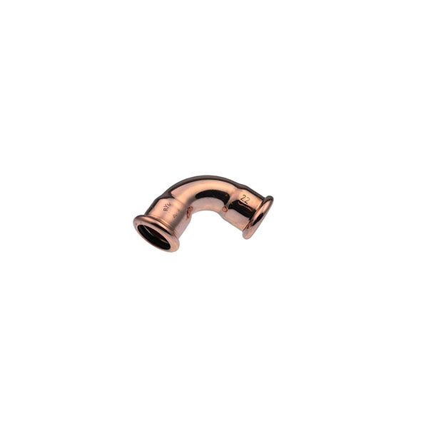 Curva pressareRAME GAS press fitting  femmina  28 profilo M