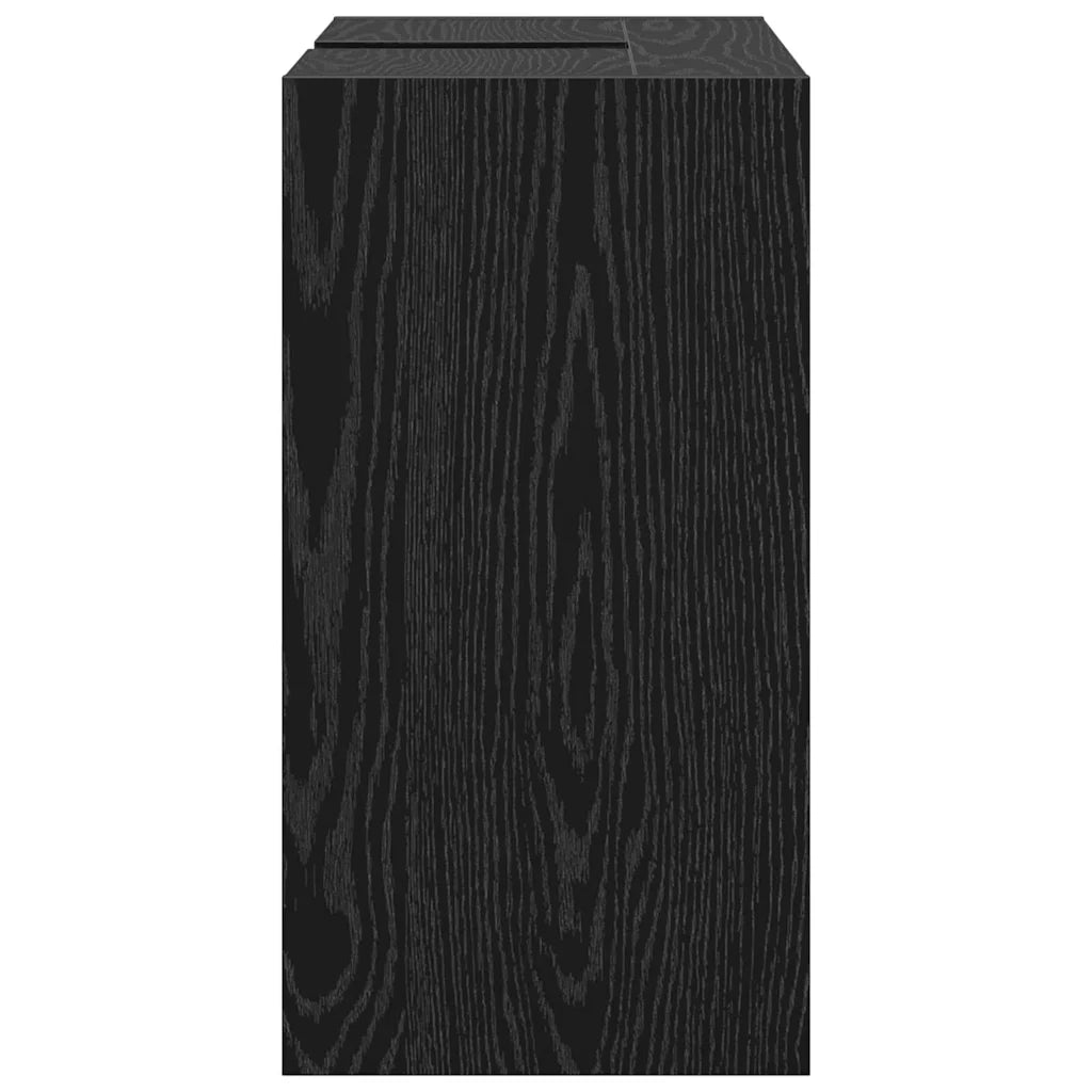 Mobile da Bagno Rovere Nero 63 x 29 x 55 cm Legno multistrato 869214