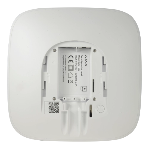 AJAX AJ-HUB-W Unità centrale intelligente wireless Jeweller 868MHz connettività GPRS/LAN colore bianco