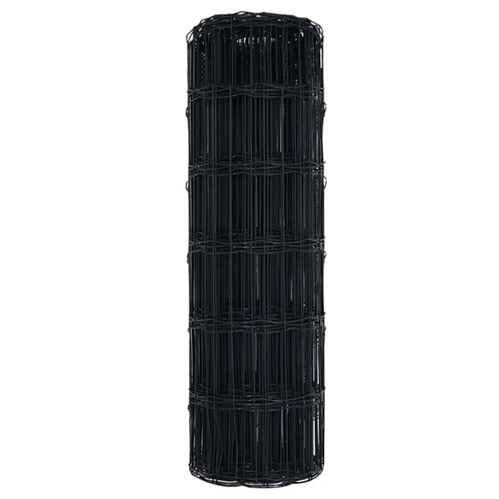 Recinzione Euro Grigio 0,4 x 10 m Ferro rivestito in PVC 42004498