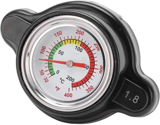 Radiatore Dop Alta Precisione - Termometro - Sostituzione CR250R - Sostituzione MULE 3010 - Sostituzione Outlander Max - Materiale Metallo/Alluminio - Doppio per Liquido di Raffreddamento