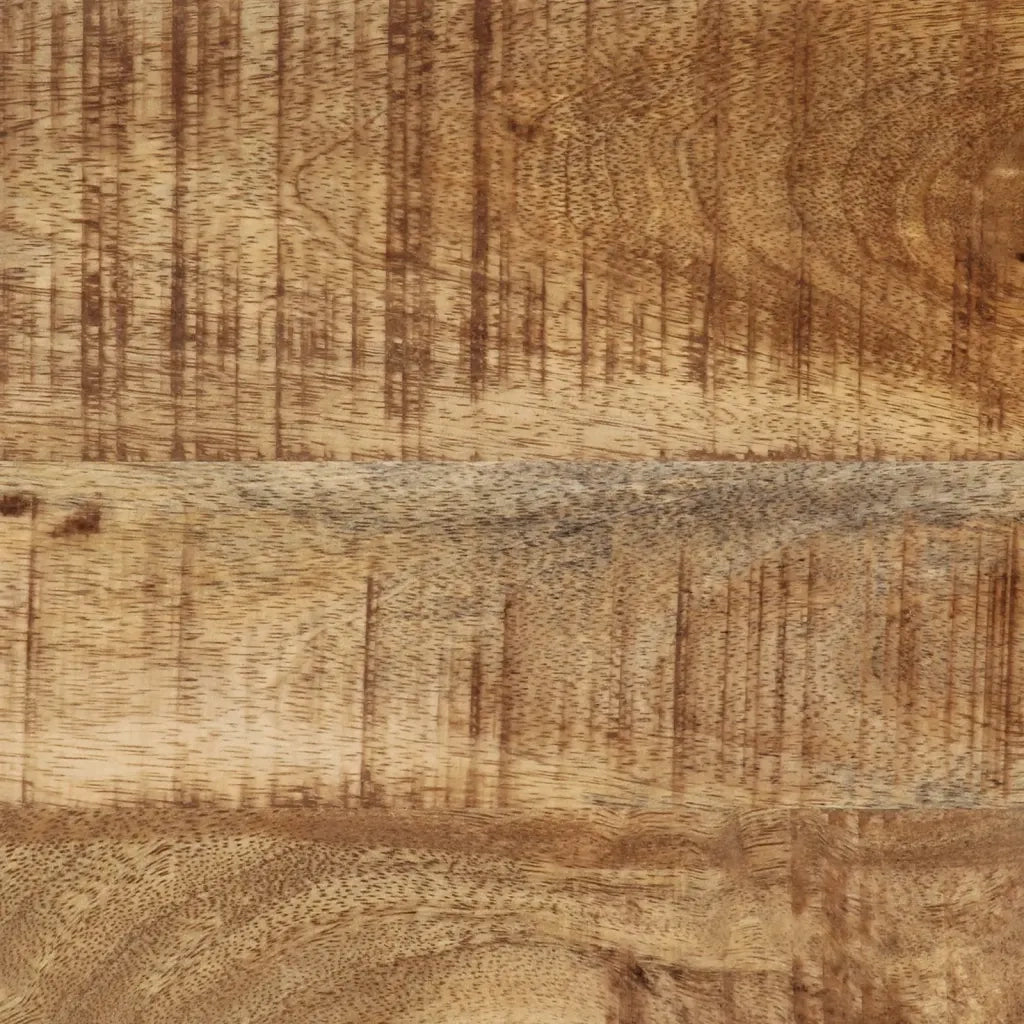 Tavolo Consolle 70x35x70 cm in Legno Massello di Mango Grezzo 374072