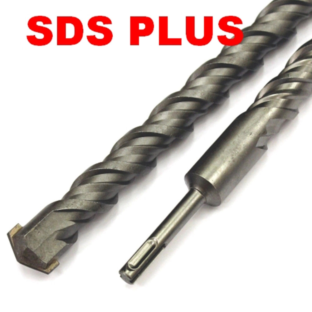 Trade Shop - Punta Gigante A Doppia Elica Con Attacco Sds Plus Per Martello Demolitore -