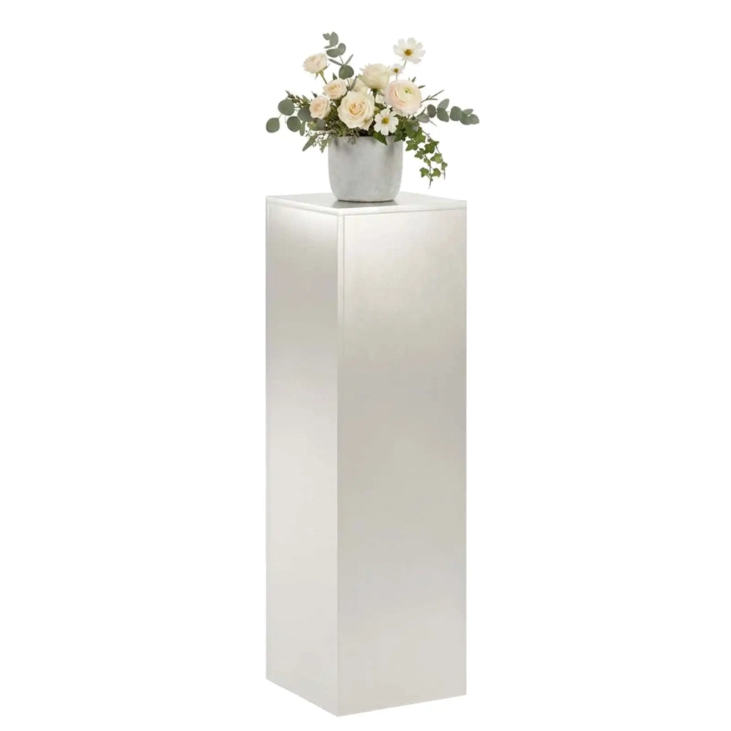 Supporto per piante Argento 30 x 30 x 100 cm Acciaio 8012510