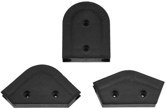 Set di attrezzi per tubi flessibili - 45/90/180 gradi - per tubi di acrilico da 14 mm - materiale ABS - inclusi 3 kit - attrezzi per tubi flessibili