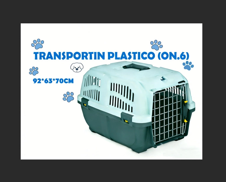 Ruote girevoli per gabbie trasporto cani 4-7 ¨C zephmum ¨C 4 pezzi 6x9 cm