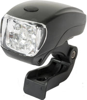 Fanale anteriore bici universale con cinque LED bianchi