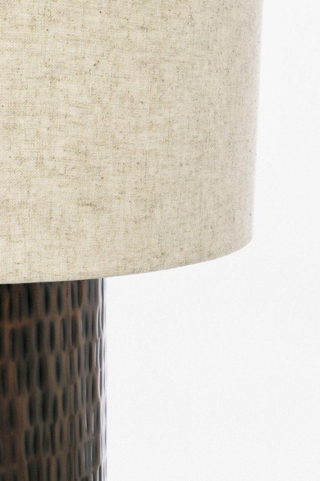 Lampada da Terra Metallo Marrone Moderna H122 cm - DIMITRIOS