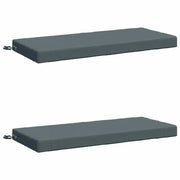 Cuscini per Panchina a 2 Pezzi SOEST 2 pz 100% Poliestere Blu 950193