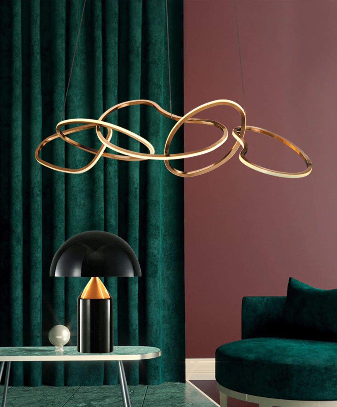 Lampada Led Da Soffitto Pensile App1054-cp