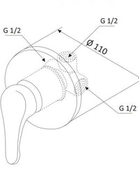 Miscelatore doccia Astro 2 - Mariani