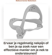 Correttore di Cervicale Flessibile - Supporto Cervicale - Estensore di Cervicale - Alleviatore di Dolore alla Cervicale - Cervicale Cintura - Progettazione Resilente allo Shock