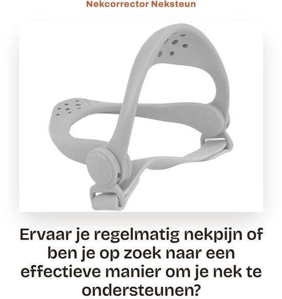 Correttore di Cervicale Flessibile - Supporto Cervicale - Estensore di Cervicale - Alleviatore di Dolore alla Cervicale - Cervicale Cintura - Progettazione Resilente allo Shock