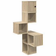Mensola Angolare da Parete Rovere Sonoma 48 x 48 x 120 cm 8012230