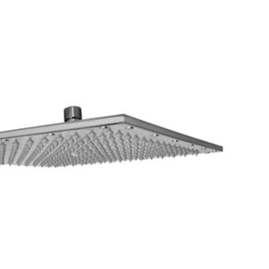 Soffione a pioggia quadrato piatto 35x35