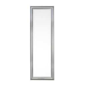 Specchio con cornice 42X132 - ALLIN Colore: Argentato