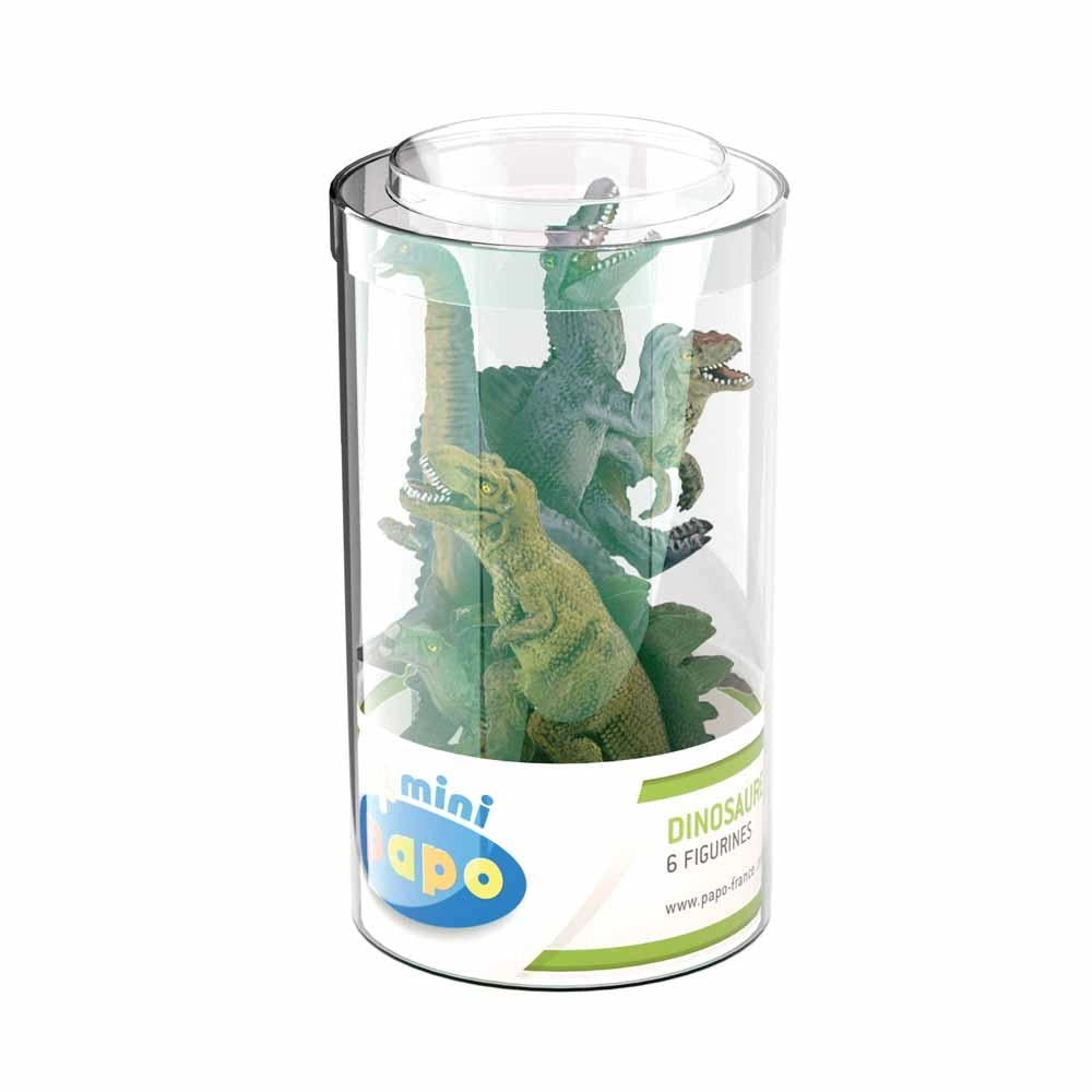 Papo - Mini PLUS Dinosaurs Set 2 (Tube, 6