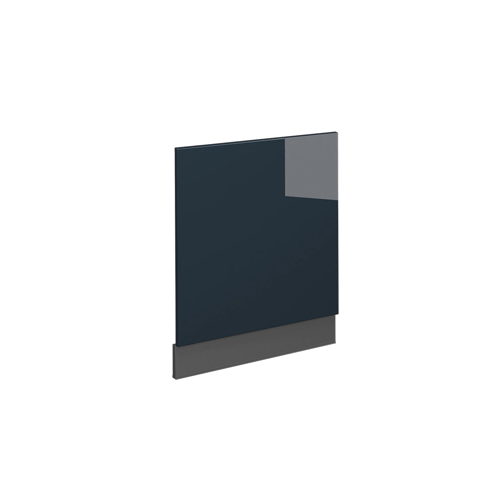 Vicco Fascia lavastoviglie  Blu scuro lucido 60 cm