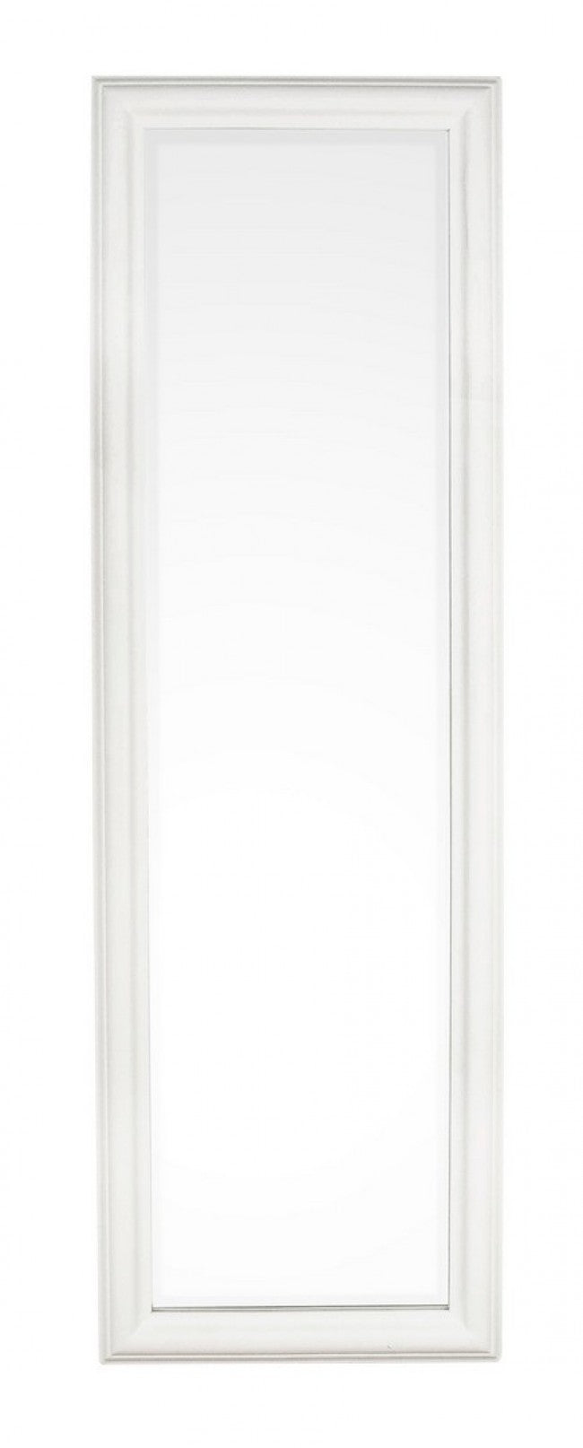 Specchio con cornice 42X132 - ALLIN Colore: Bianco