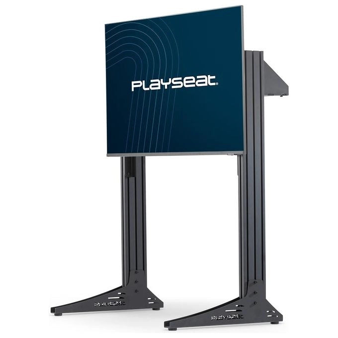 Playseat RAC.00264 Supporto TV da Pavimento Regolabile in Altezza e Distanza per Simulatore di Guida colore Nero