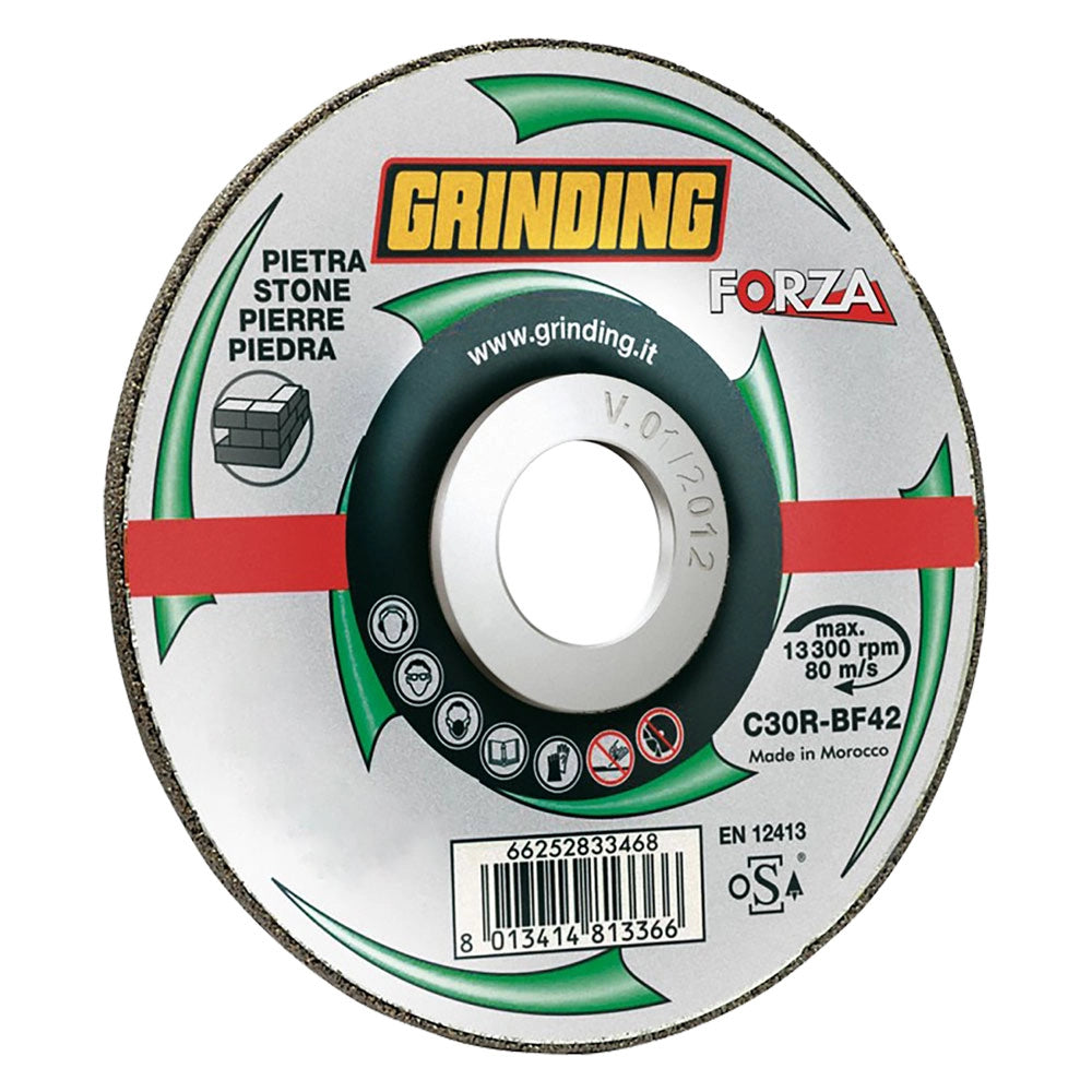 MOLA ABRASIVA PER PIETRA ø 115 x 3,2- 25 pezzi  - FORZA GRINDING