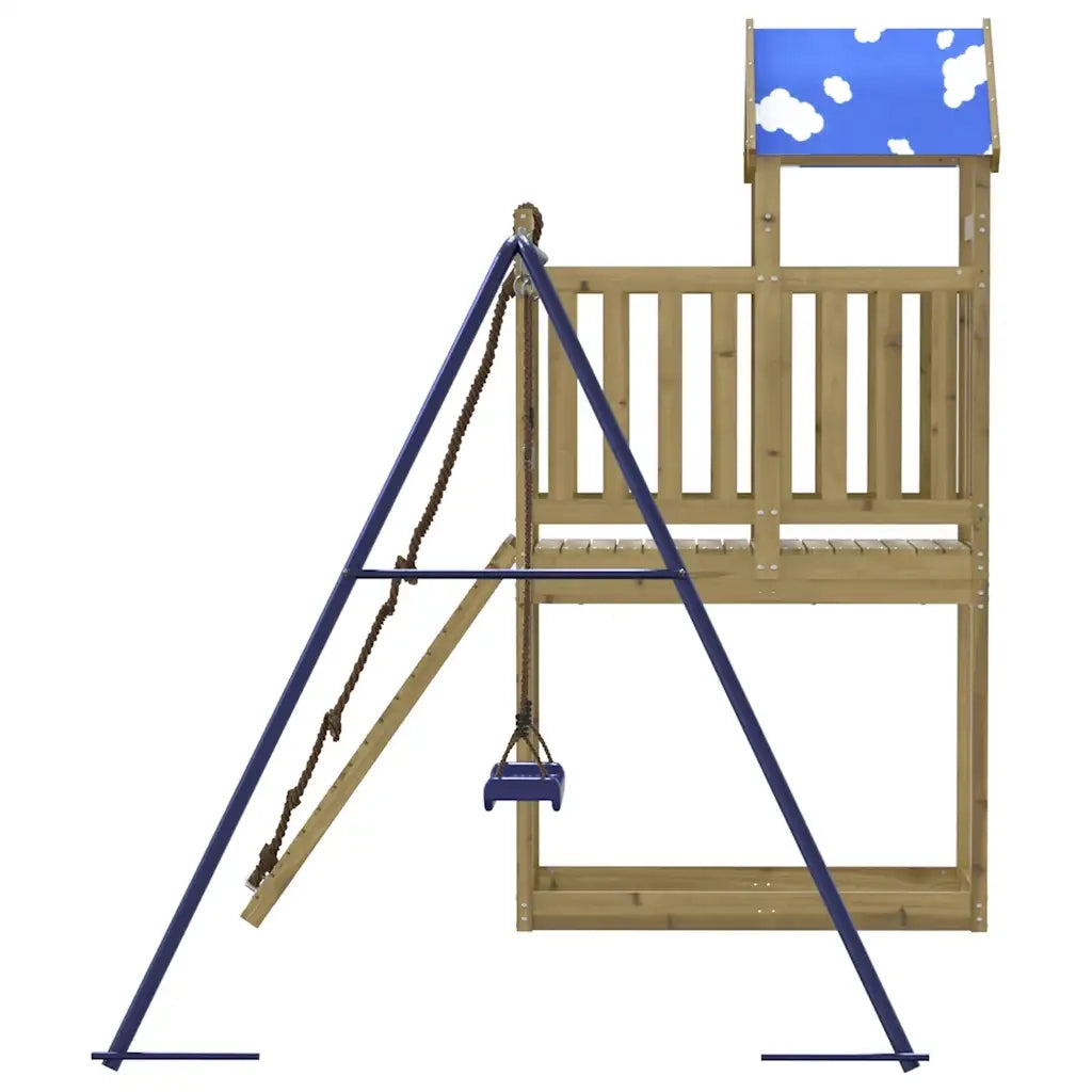 Set da Gioco da Esterno in Legno di Pino Impregnato 3279225