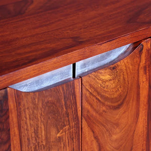 Credenza in Legno Massello di Sheesham 75x35x60 cm cod mxl 9718