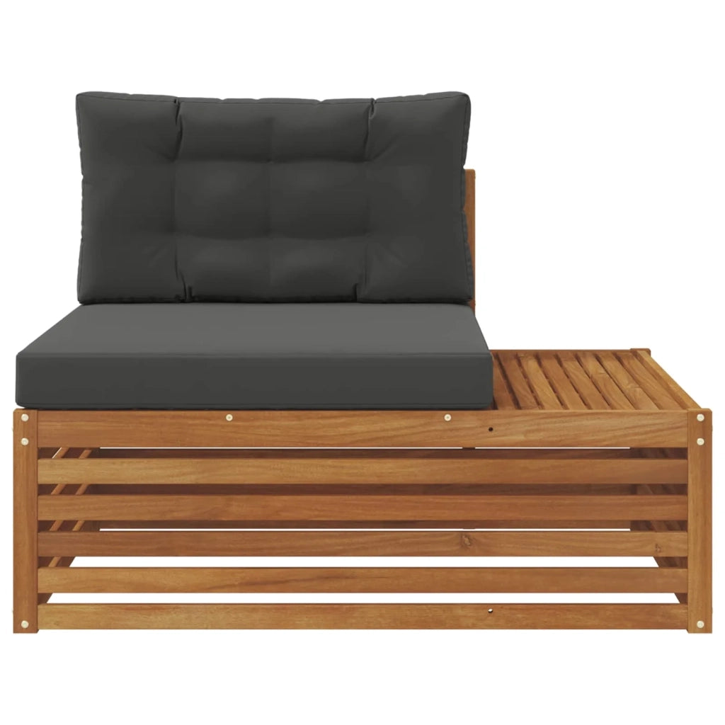 Divano da Giardino-Divano Esterno Finale con cuscino Naturale 115 x 83 x 73 cm 790982