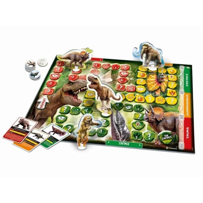 Clementoni - Quiz Dinosauri e preistoria - 3 diverse modalità di gioco - Dai 6 anni in su