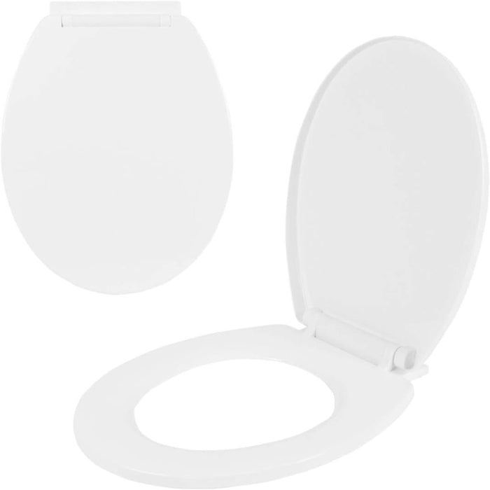 Anika 92280 - sedile wc di ricambio universale in plastica con c